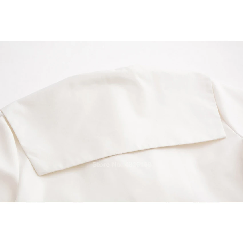 

Anime Japanese Schoolgirl Korean Uniform for Women Girls Sailor School Costume Jk Suit Fashion Kawaii Girl Top Skirt White Set