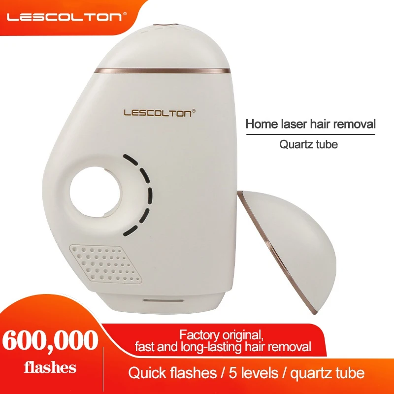 

Лазерный эпилятор Lescolton T019, 600000 вспышек, IPL, профессиональное удаление волос, Перманентный Фотоэпилятор для всего тела для женщин