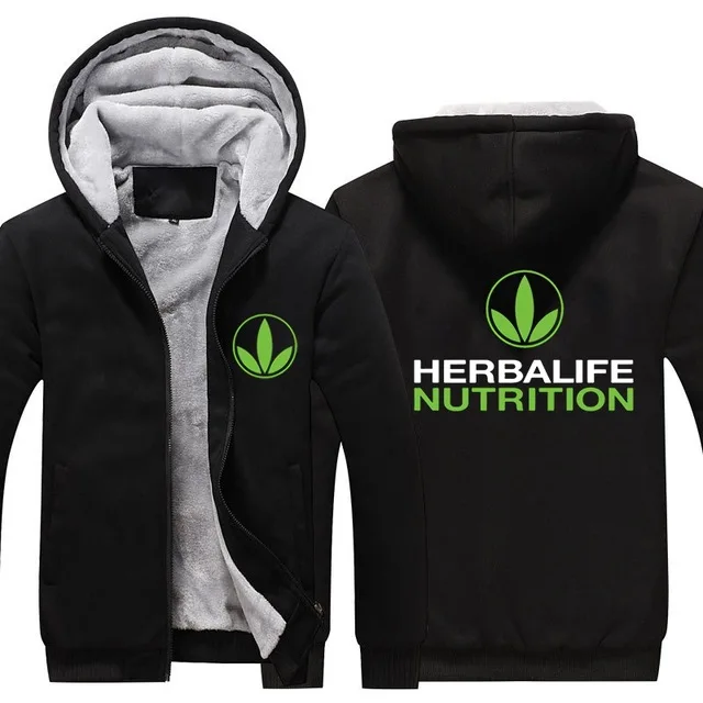Зимние женские и мужские толстовки Herbalife с принтом логотипа питательного питания