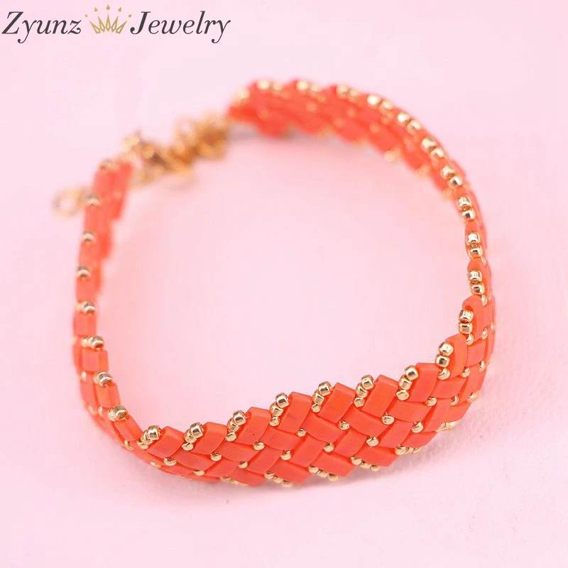 

5PCS, NEW Bohemia Miyuki Beads Bracelet Women Fashion Jewelry