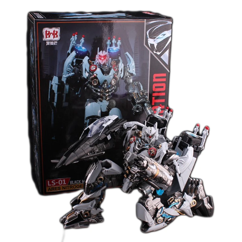 BMB LS01 LS-01 игрушка-трансформация KO Nitro Zeus Fighter фигурки из фильма модель ABS сплав 25 см SS43 деформационный автомобиль робот