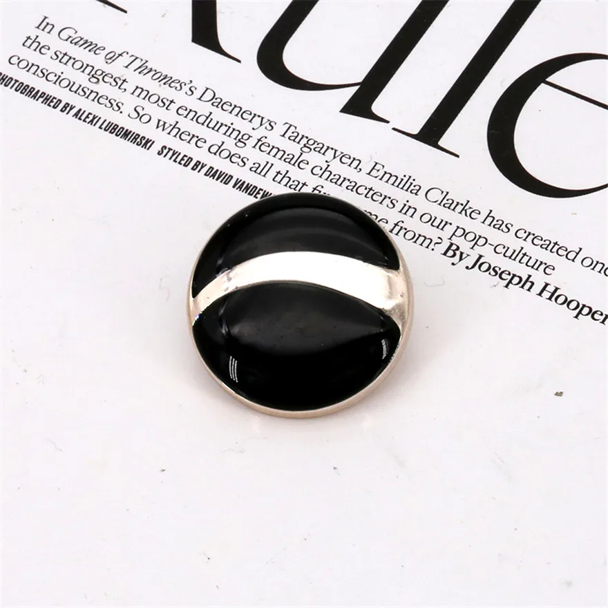 18/21/25 мм золотые жемчужные пуговицы пластиковый стержень для одежды аксессуары