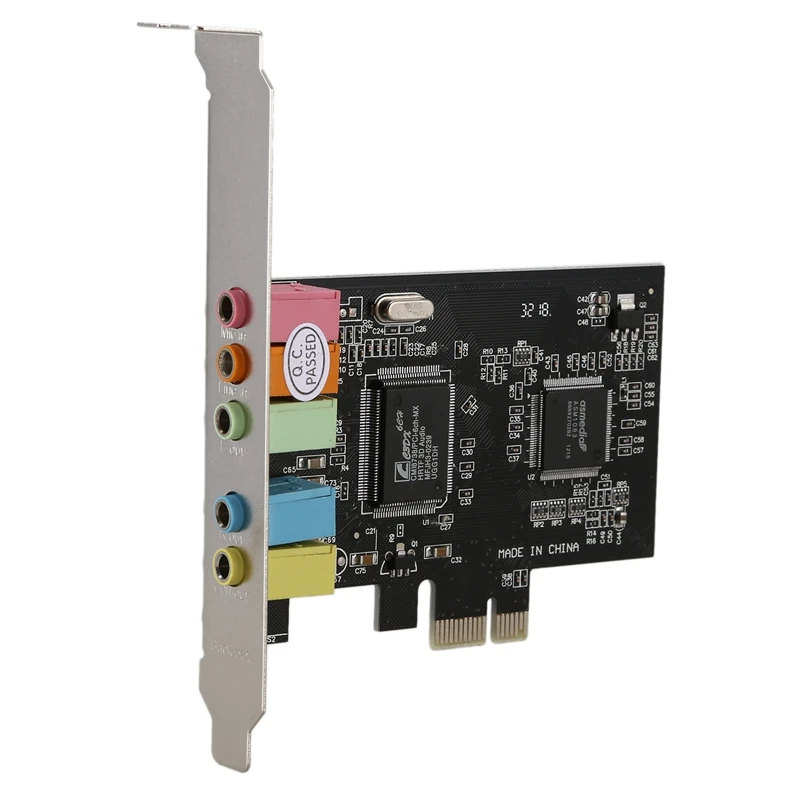 PCI Express E 5 1 канальная 3D Аудио 6 цифровая звуковая карта для win XP|Звуковые карты| |