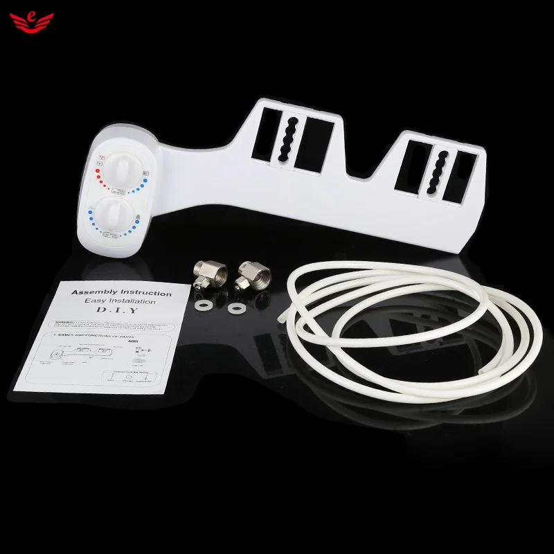 

WETIPS Non-Electric Bidet Toilet Seat Single Nozzle Cold Hot Washing Tapas Wc Shower Toilet Lid Cover Bidet Cleaning Attachment
