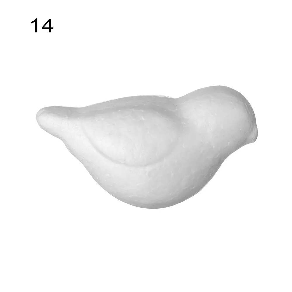 

Пенопластовые шарики животные белые