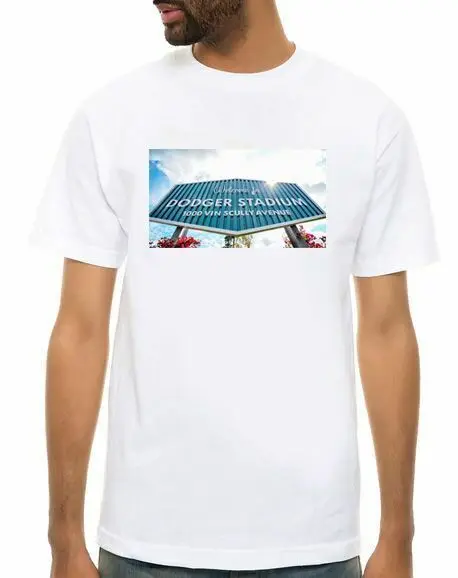 Лос-Анджелес Доджерс Вин Скалли футболка Лос-Анджелеса для бейсбола взрослых