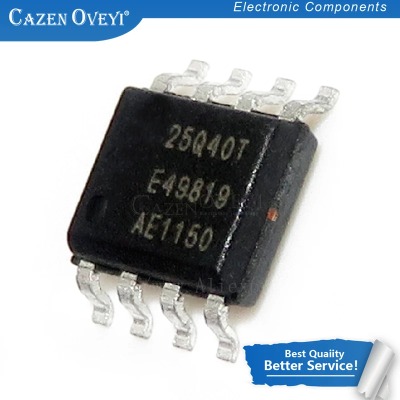 

5pcs/lot GD25Q40BTIG GD25Q40BT GD25Q40 25Q40BT 25Q40T SOP-8 In Stock