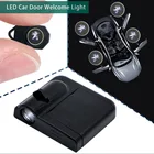 Новый светодиодный знак для двери автомобиля, лазерный проекционный приветственный свет для Peugeot 106 107 206 306 406 207 208 307 407 508, автомобильные аксессуары