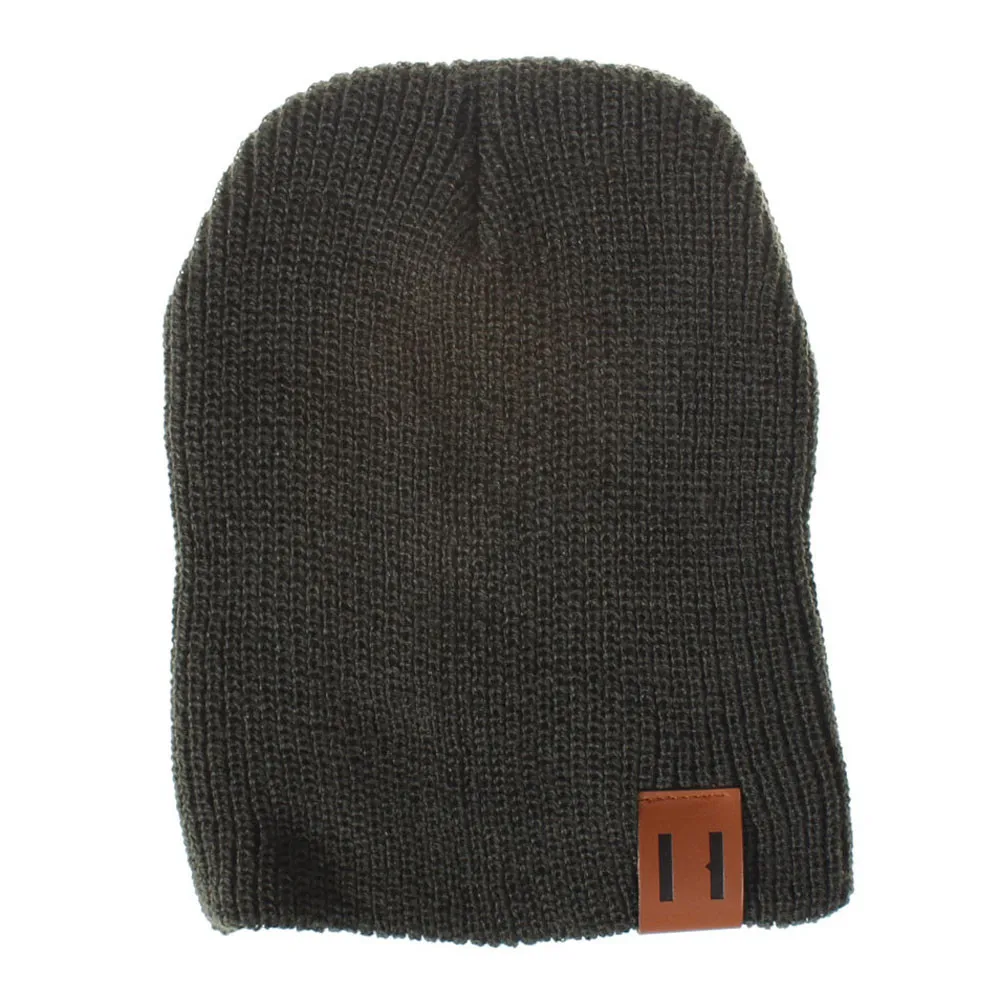 Mom &amp Me женские однотонные вязаные головные уборы шапочка с хвостом шапка для