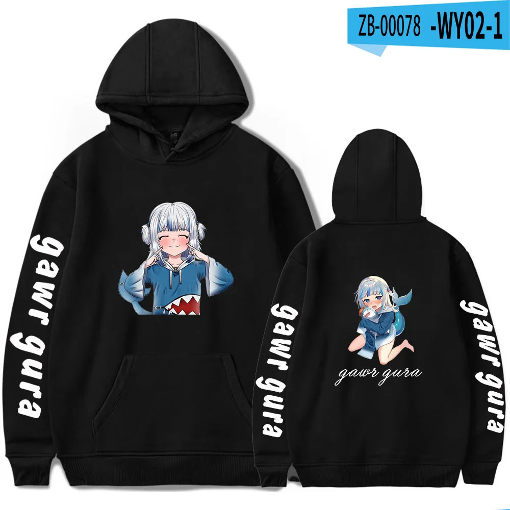 

Новинка 2021, лидер продаж, Классическая креативная Осенняя Толстовка для мужчин и женщин с 3D рисунком, толстовка с капюшоном в стиле аниме Gawr ...