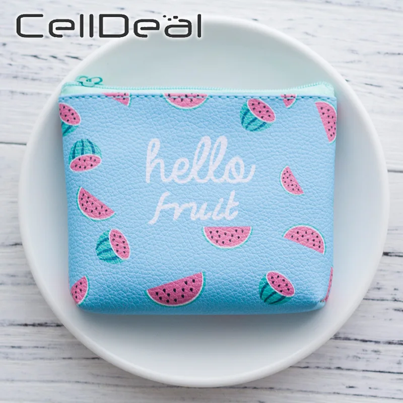 12 цветов милый мультяшный кошелек с животными для женщин и девочек разноцветный