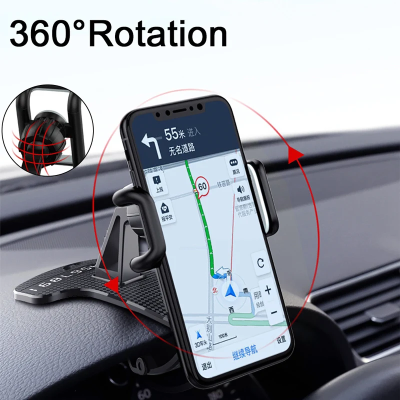 fimilef car phone holder durable fashion car hud dashboard mount holder stand bracket for universal mobile cell phone gps free global shipping