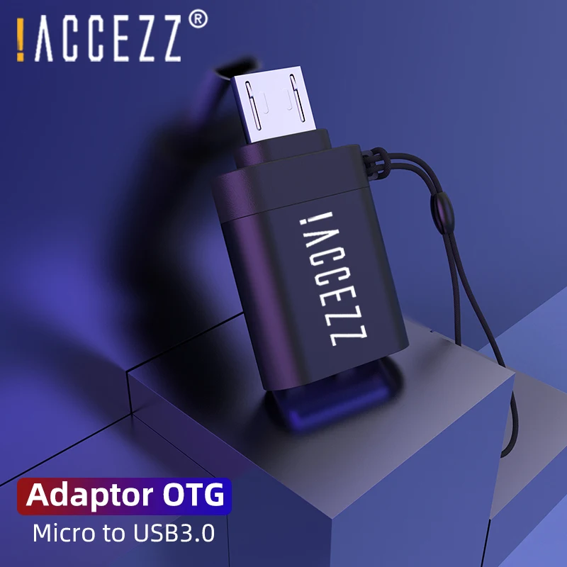 

!ACCEZZ Mini OTG Adapter USB Female to Micro USB Adapter For Samsung Xiaomi Huawei Charging Data Sync Phone Adapter Converters