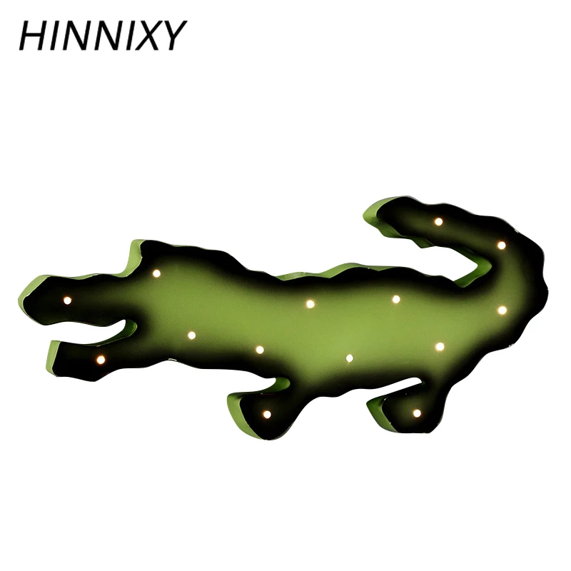 Hinnixy, мультяшный ночной Светильник для детей, детская спальня, настенная декоративная настольная лампа, скандинавский светильник, детский деревянный светодиодный светильник