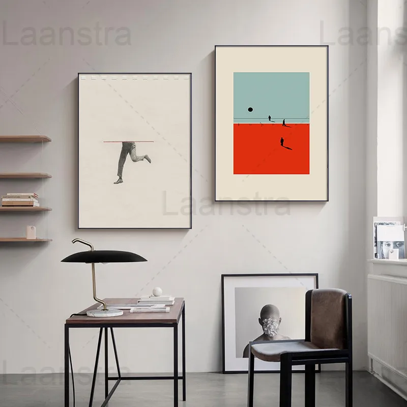 

Simple Home Decoration Painting Scattered Characters Funny Living Room Wall Canvas Poster Bookstore Coffee Shop Bedroom Prints