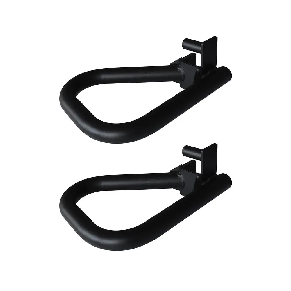 

Pull Up Grip Handles Steel Dip Bar Attachments For Power Cage Push Up Bracket Pull Up Handle
