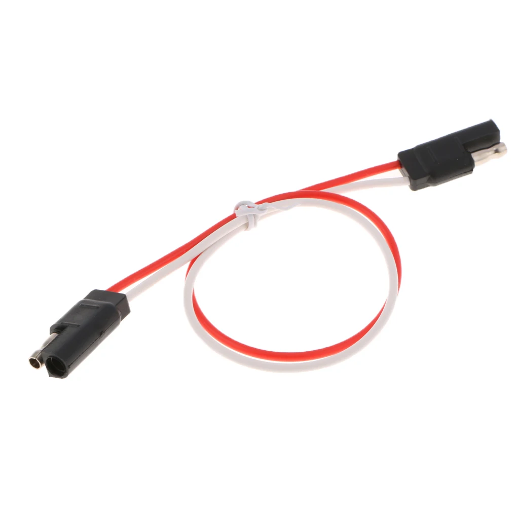 

UC1211 12'' 18 AWG 2 Pin Quick Disconnect Harness Plug- Heavy Duty SAE Connector Cable