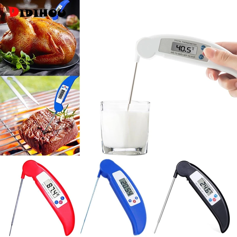1 шт. цифровой термометр для еды электронный Кухонный Термометр с ЖК дисплеем