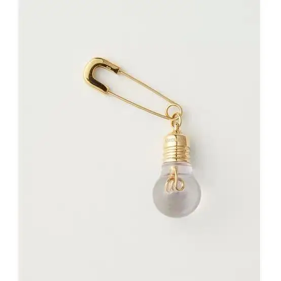 

Personality Women Earring Gold Silver Bulb Stud Earring Pendant Korean Fashion Vintage Charm Lady Custom Gift Arethetic Jewelry