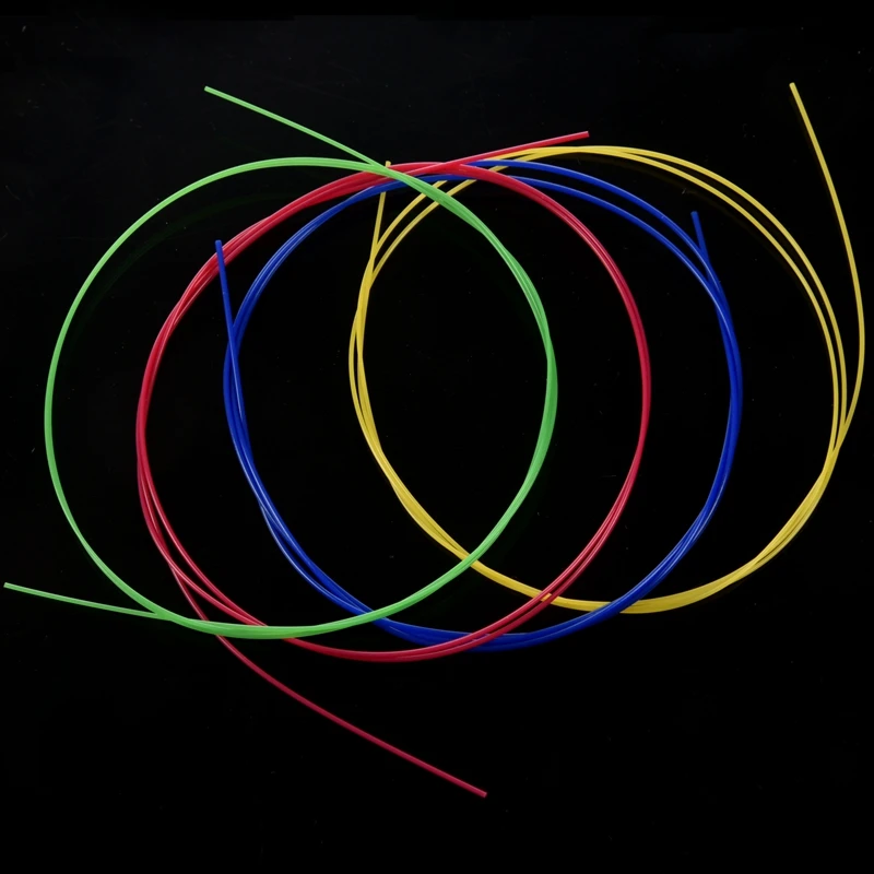 Набор из 4 нейлоновых струн для гитары струны Укулеле серебристого и белого цвета