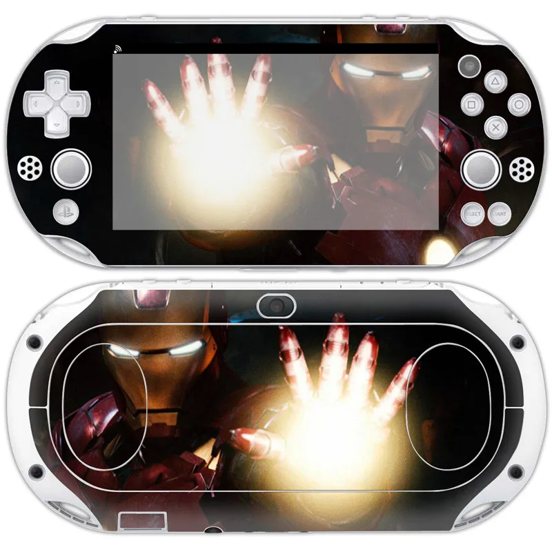Наклейка из кожи Железного человека для PS Vita PSV 2000 шкуры видеоигр наклейка s