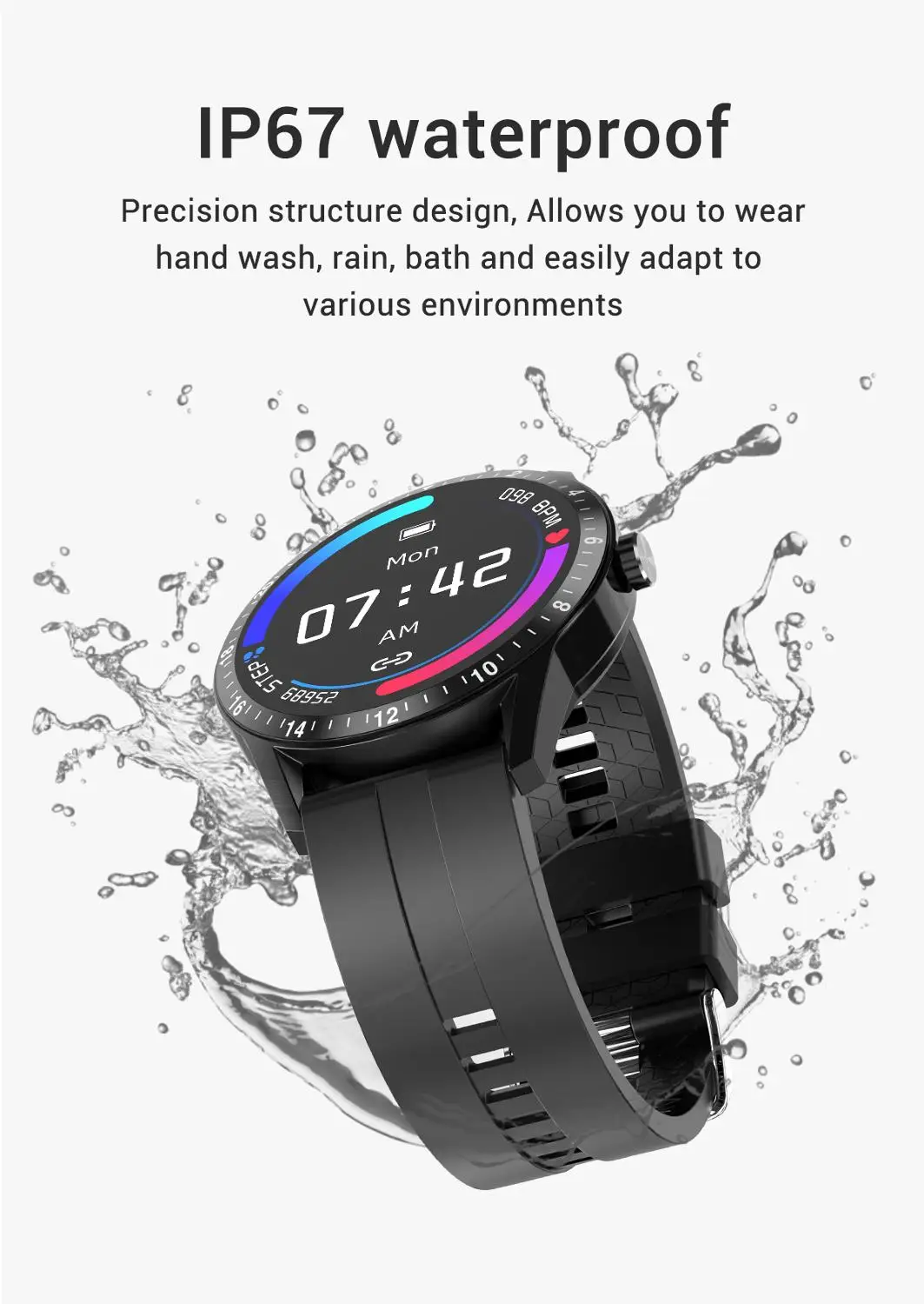 

2021 New Smart Watch Bluetooth Call Smartwatch Sport Fitness Bracelet Men Women Clock For Xiaomi Android Huawei Honor IOS