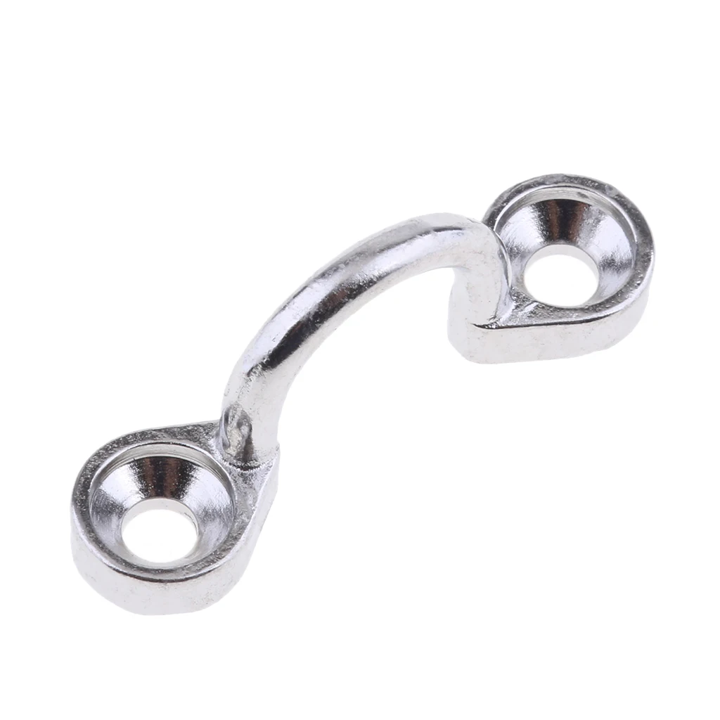 1 шт. нержавеющая сталь палубные петли галстук вниз Pad ремешок для глаз лодки