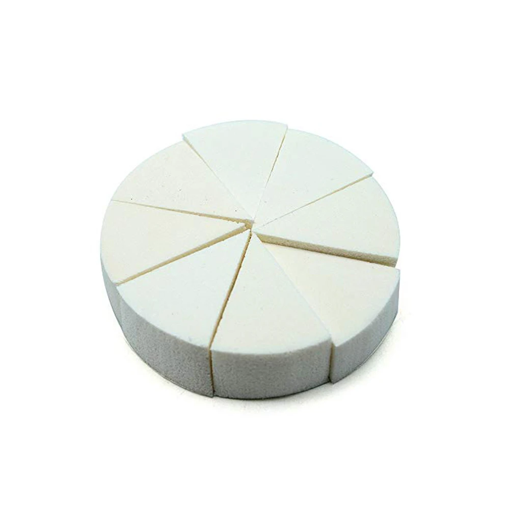 

10 Pc Makeup Velvet Sponge Foundation Sponge Blender Blending Cosmetic Puff Triangle Soft Water Sponge Puff Wholesale Make Up