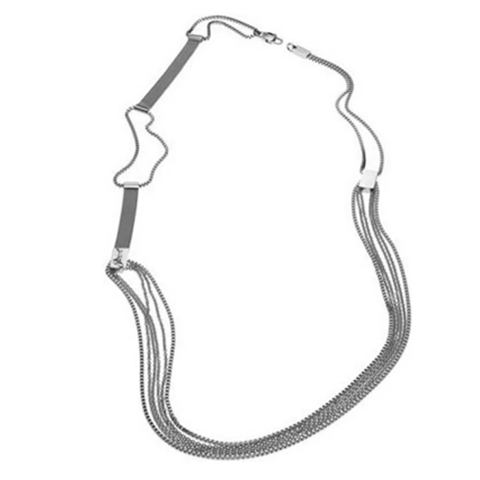 

Diesel DJDX0339-040 Womens Necklace Valentine's Day Gift Steel Metallic Gray Birthday Gift for Womens Mothers Day Gift