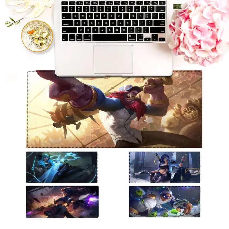 

Protection League of Legends Mouse Pad Laptop PC Computer Mause Pad Desk Mat For Big Gaming Mouse Mat For Overwatch/CS GO