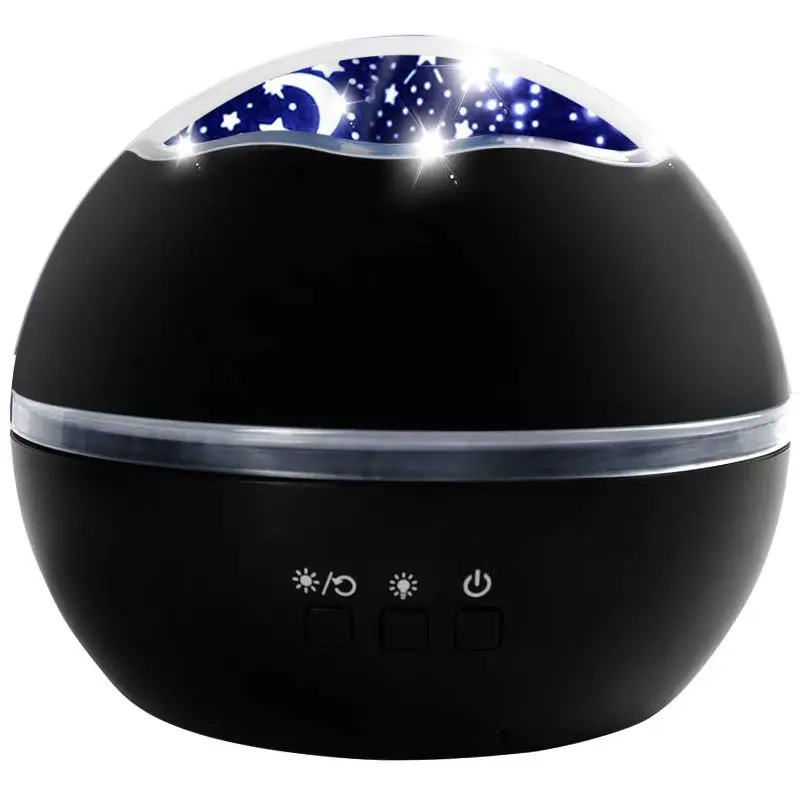 Звездный проектор ночник романтический вращающийся с изображением морских