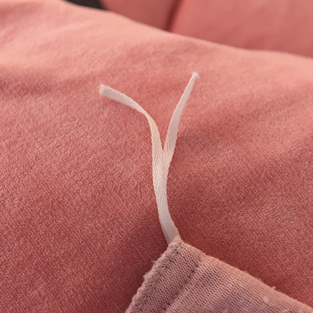 

100%Microfiber Flannel Blanket Bedding Set 4pcs Super Warm Duvet Cover Set Cute Pattern Queen Size