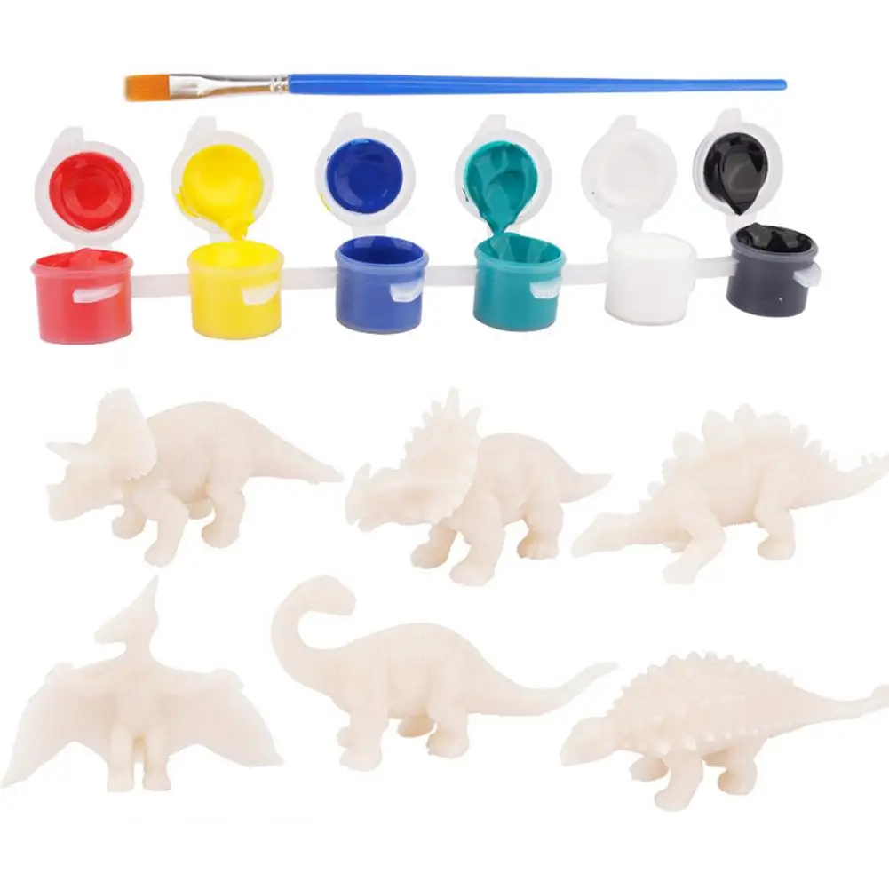 

Dinosaurs 3D Painting Set Kids Crafts And Arts Set Painting Kit Dinosaur Toys For Boys Girls Age 3 4 5 6 7Years Old