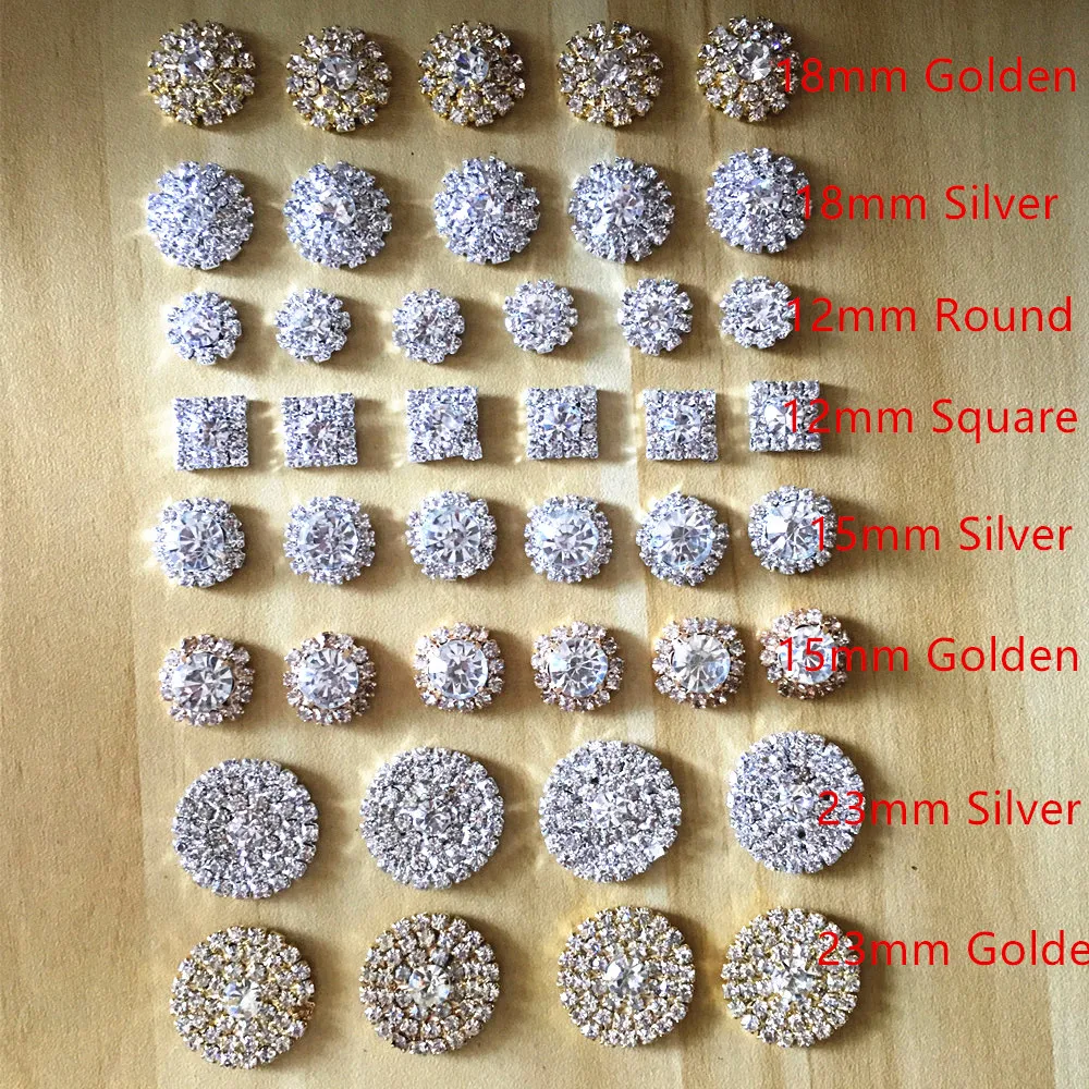 10 шт. серебристые прозрачные стразы CJSIR для приглашений открыток металлические