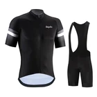 Одежда для велоспорта Ralvpha 2021, мужской комплект для велоспорта, велосипедная одежда, дышащая, с защитой от УФ-излучения, велосипедная одежда, Джерси с коротким рукавом
