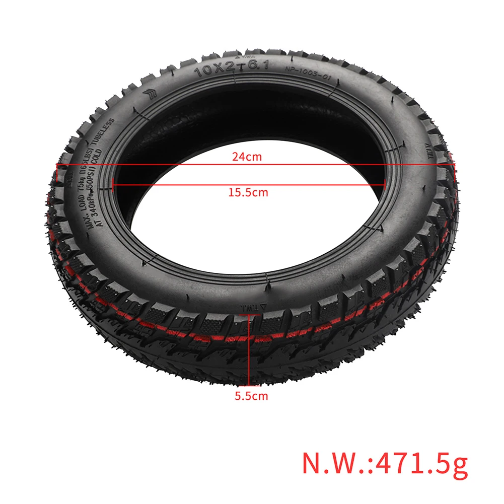 8.5/10 Inch Off-Road Tubeless Vacuum Tire With Gas Nozzle 8 1/2x2 Durable Scooter Tyre For Xiaomi M365/Pro/1S Electric Scooter images - 6