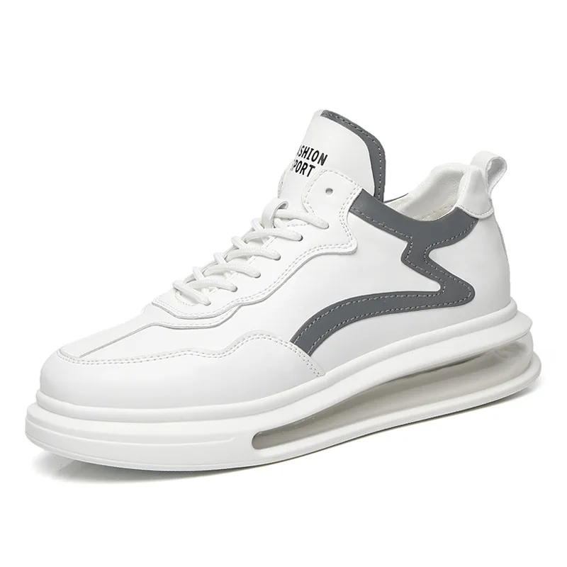 

2020 Summer New Men's Run Shoes Trend Casual Shoes Fashion Versatile White Board Shoes Lightweight Platform Men Sport Shoes
