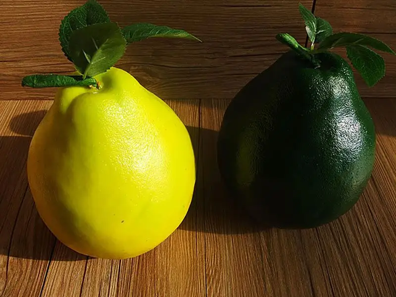 Милые искусственные фрукты похожая на настоящую помело поддельные фрукт из