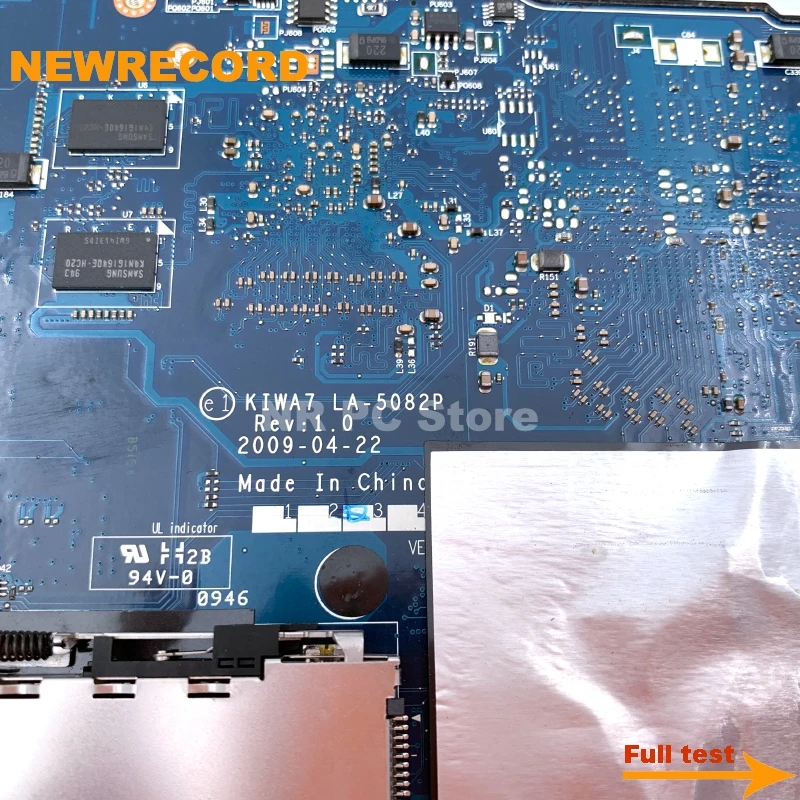 NEWRECORD для Lenovo Ideapad G550 LA-5082P ноутбук PC материнская плата с портом HDMI G105M GPU DDR3