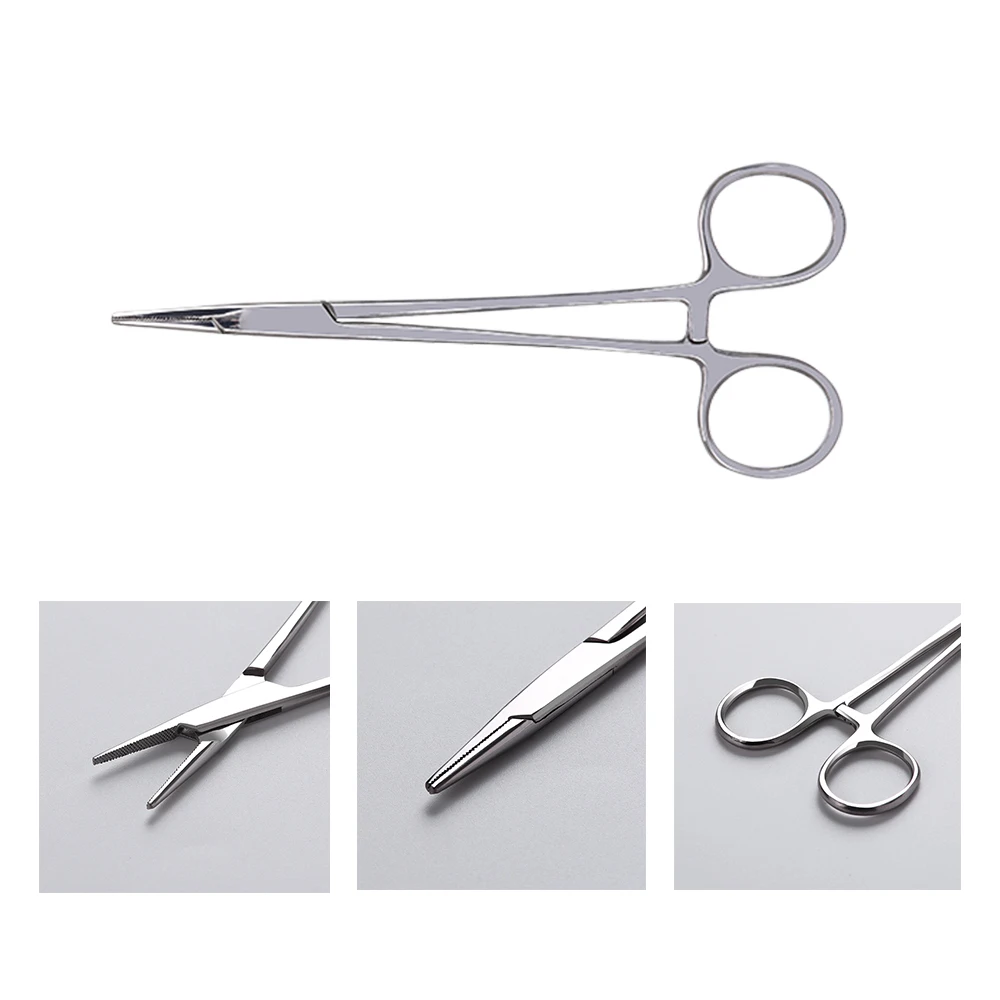 Стоматологический держатель игл плоскогубцы щипцы из нержавеющей стали