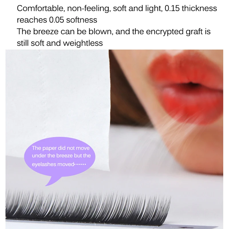 Индивидуальные ресницы высококачественные норковые вельветовые для