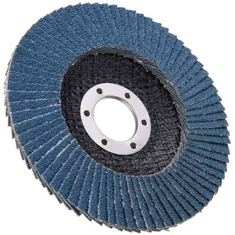 

10Pcs Flap Discs Fan Discs Sanding Sheets Abrasive Flap Discs Grit 40 Flap Abrasive Mop Discs for Angle Grinder (115mm)