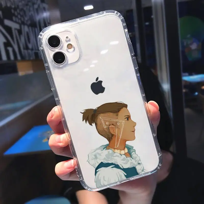 

Avatar the Last Airbender clear Phone Case Transparent for iPhone 11 12 mini pro XS MAX 8 7 6 6S Plus X 5S SE 2020 XR