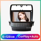 Автомобильный мультимедийный плеер, Android 10,0, 128g для acura TSX 2004, 2005, 2006, 2007, 2008, автомобильная интеллектуальная система радио GPS и apple carplay