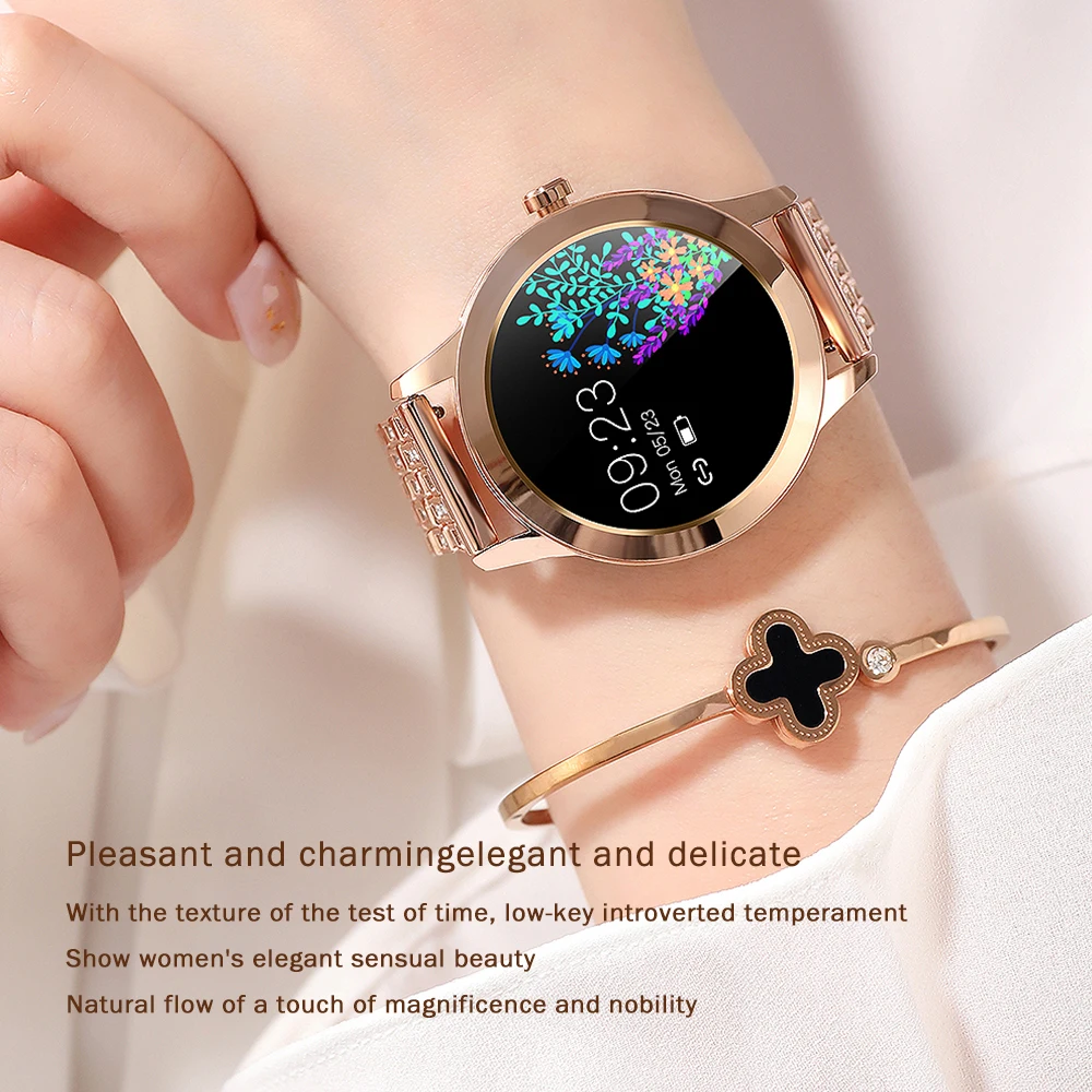 Torntisc G1 Smart Watch Women 2021 Heart Blood Pressure Monitor IP68 Водонепроницаемый 240 * женские цифровые