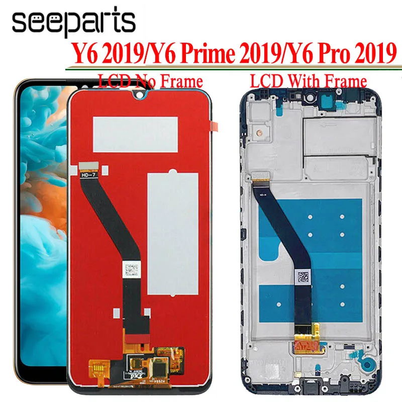 

Tested Well For Huawei Y6 Prime 2019 Y6 Pro 2019 Y6 2019 MRD-LX1f LCD Display Touch Screen Digitizer Assembly Replacement Part