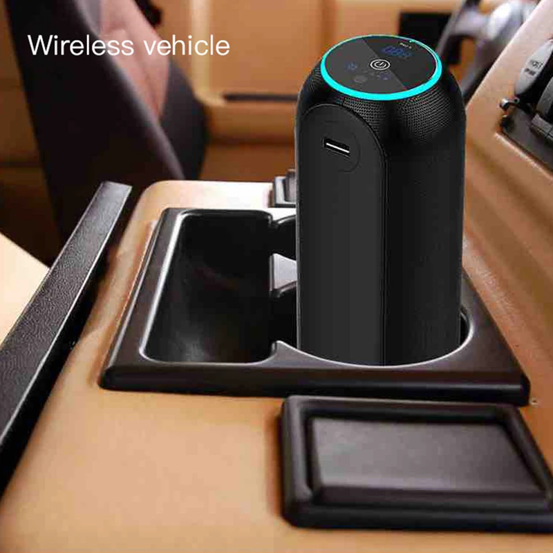 

Portable Air Care System Digital Air Quality Sensor and 4-Stage Air Purifier with Ionizer, PM2.5 Pre-Filter, HEPA Filter