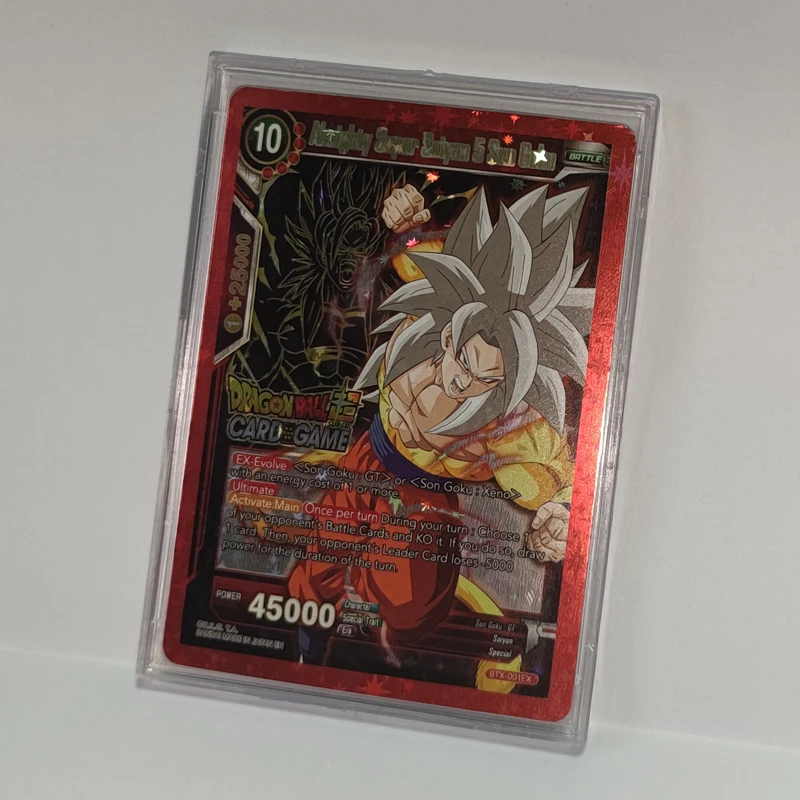 Dragon Ball Super Flash Card Game GOKU American Version Replica Gilded Collection Cards | Игрушки и хобби
