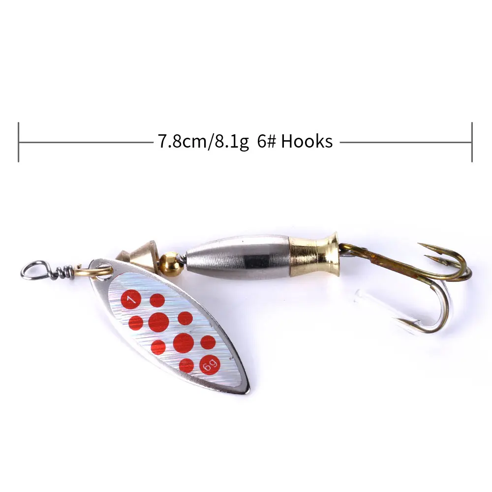 Новинка Высококачественная ложка Спиннер приманка рыболовные снасти жесткая с