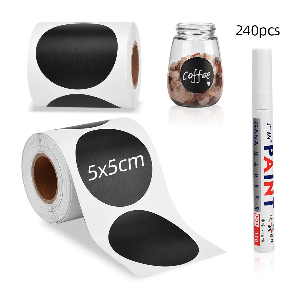 240 шт. наклейки для специй кухонные этикетки банки хранения буфета контейнеры
